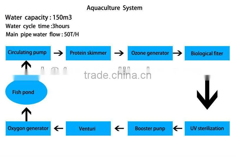 Protein Skimmer for aquaculture