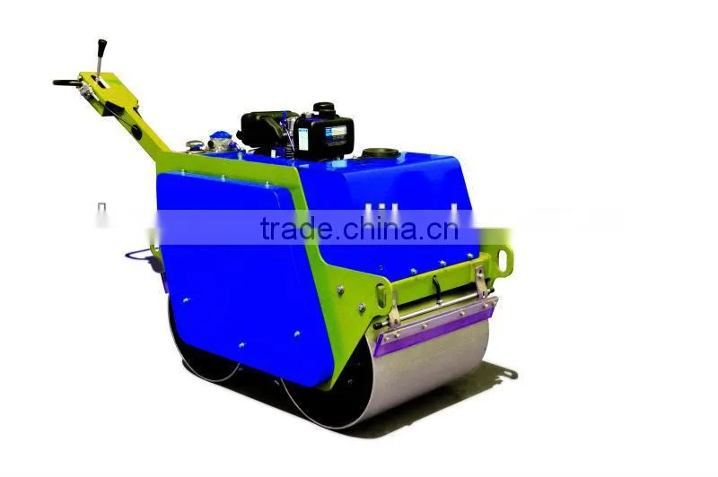 Walk-behind Double Drums Road Roller