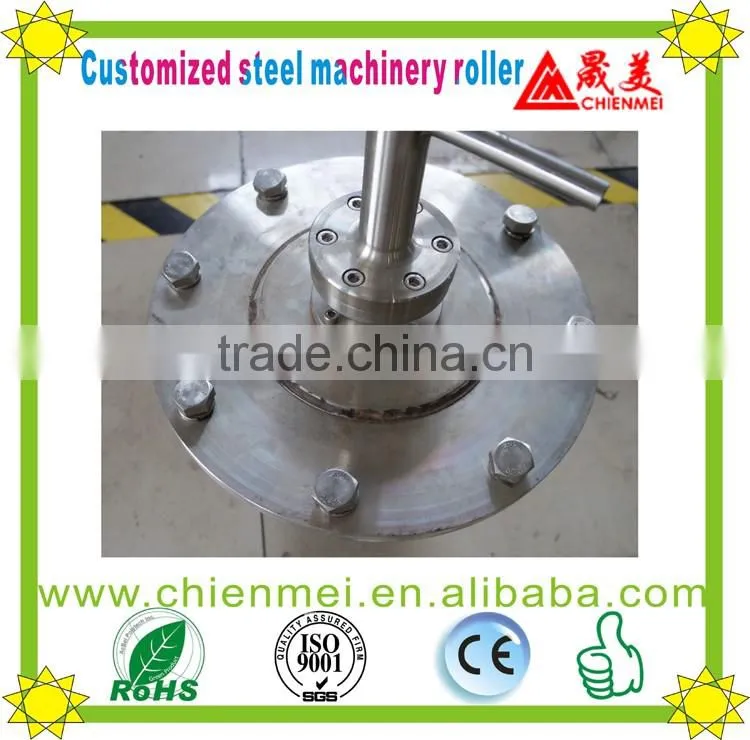 Customized steel machinery roller for metallurgical equipment/big size machined parts