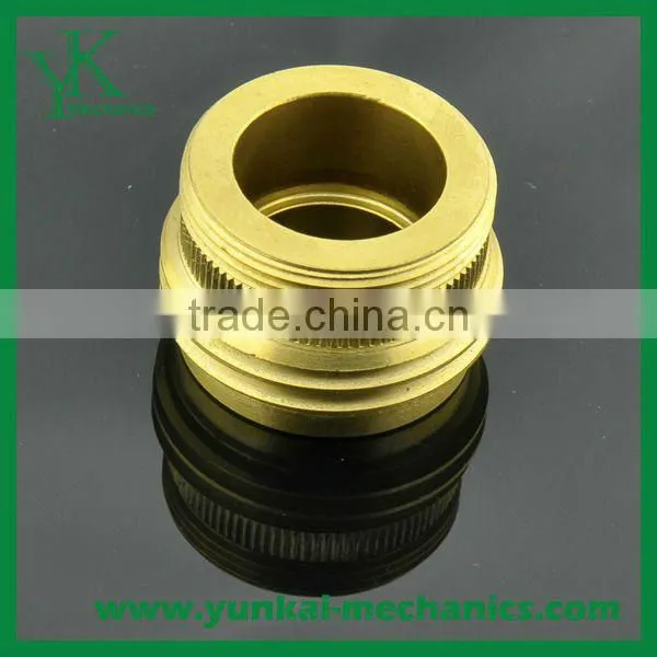 High quality cnc machining brass parts custom precision brass pipe fittings