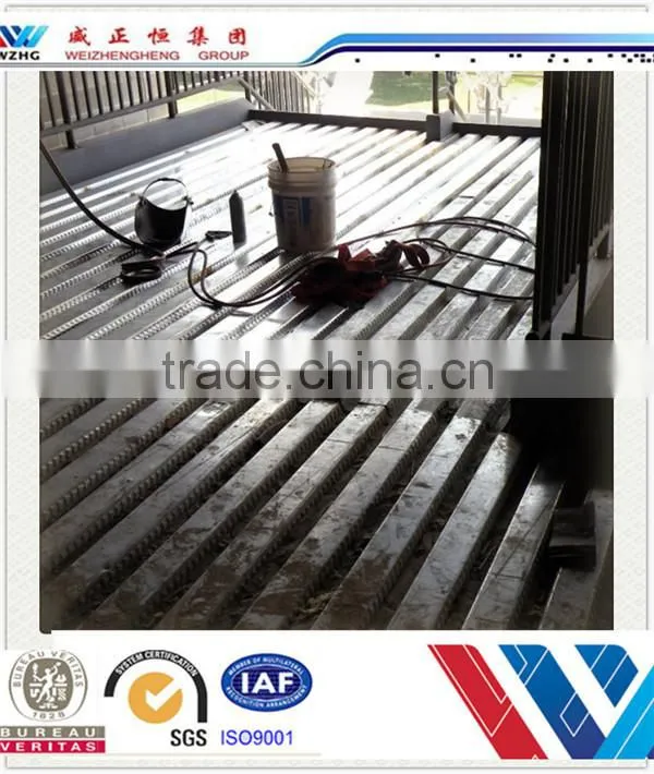 Widely used galvanized steel floor metal decking sheet /floor decking steel sheets