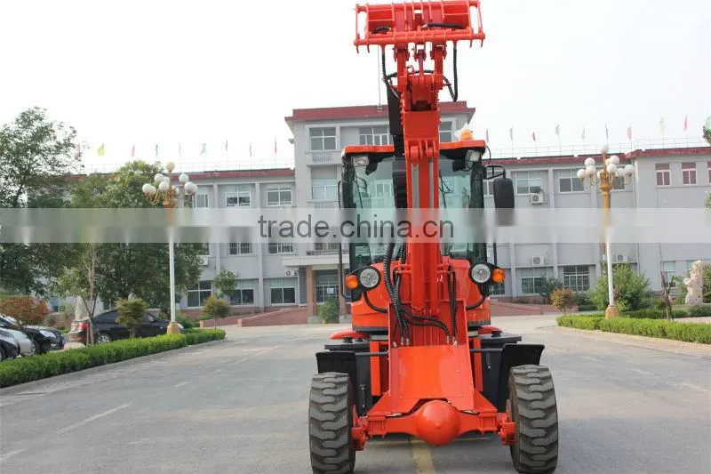 Hot Selling Qingdao Everun Machinery ER1500 Mini Telescopic Loader With Quick Coupling