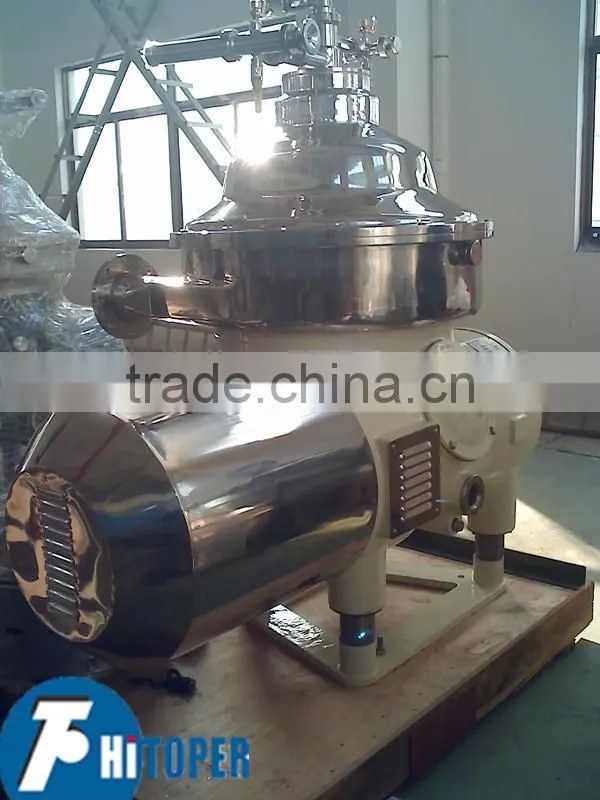 Professioanl coconut oil separation used centrifuge type of disk structure