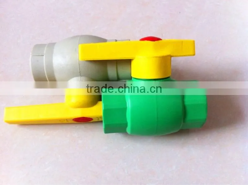 plastic ball valve /PPR ball valve with high quality