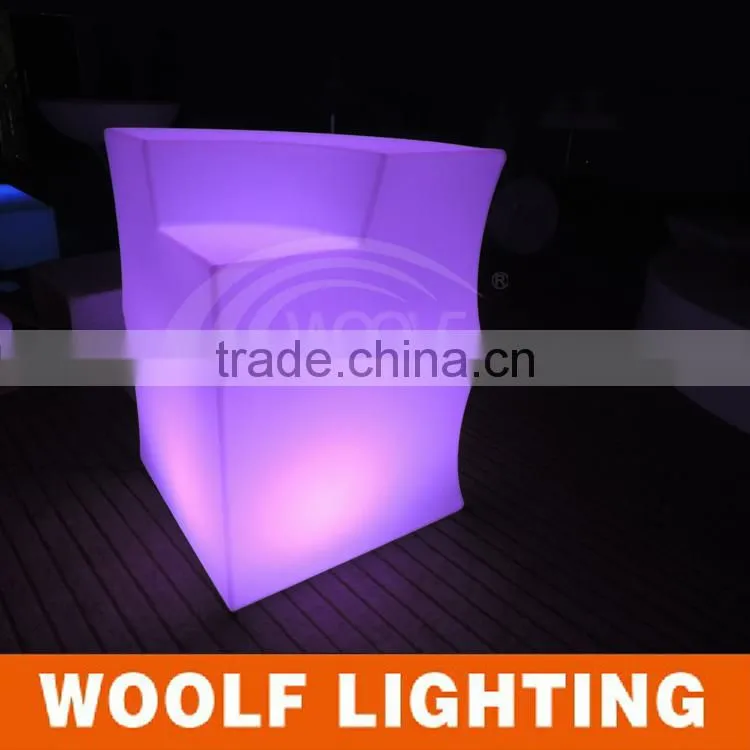 2015 New Design Texture Illuminated LED Light Bar Counter Group