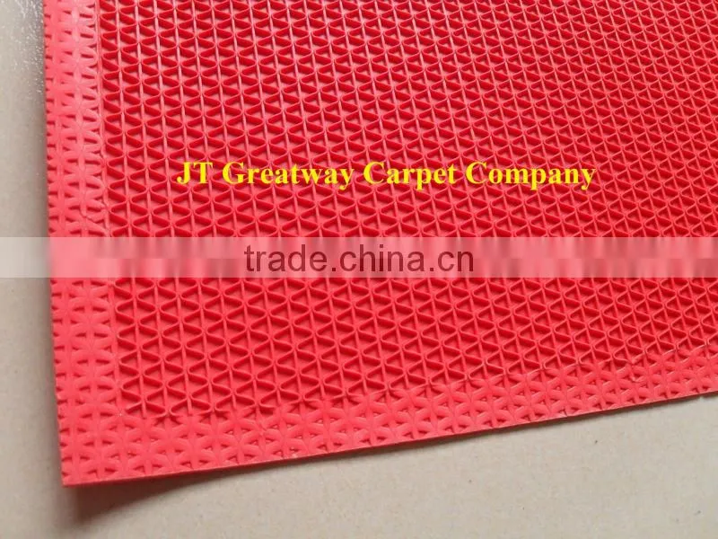 toilet PVC mat S pvc mat S mat with backing rubber mats with holes rubber hollow mat