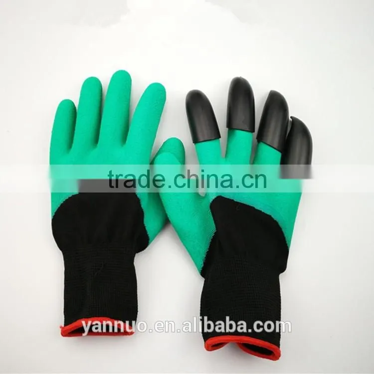 Garden Genie Gloves WIth Claws, Labor Protection Digging Gloves