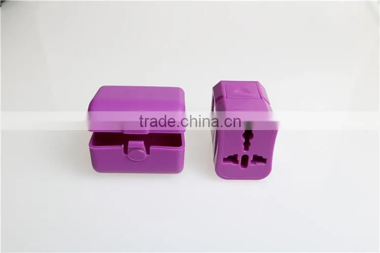 3A mini travel adapter electric plug unviersal travel adapter mini travel adapter without usb port