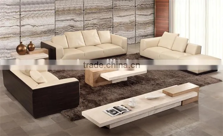 luxury home furniture chesterfield 3 2 1 leather sofa