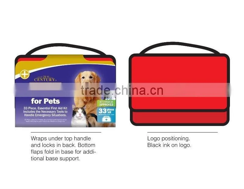 Medical pets health care emergency first aid kits