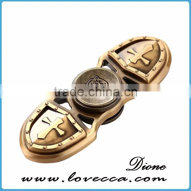 Zinc Alloy Fingertip Gyro The Crusader Hand Spinner EDC Toy Finger Spinner Gyro Focus Toy