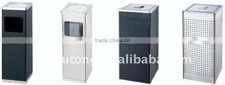 Newest design Hotel passageway ashtray rubbish bin