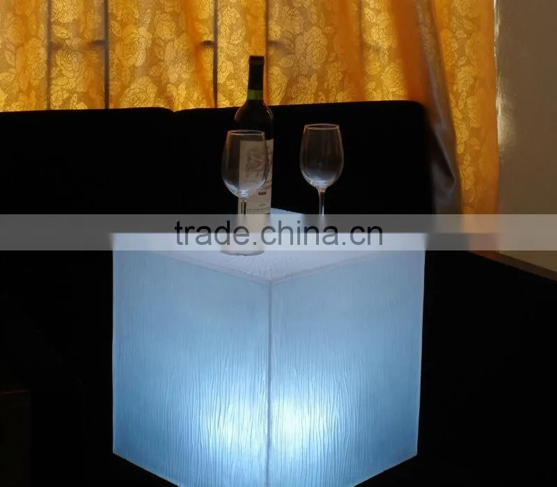 16 colors changes & remote control Led Illuminated Table