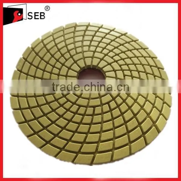 100mm polishing pads for concrete wet SEB-PP110679
