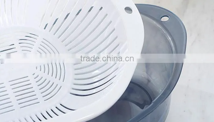 kitchen folding plastic fruit vegetable basket dropping water basket