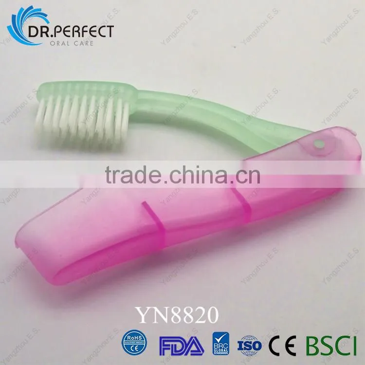 Foldable Toothbrush For Traveller Oral Care White Teeth Everyday