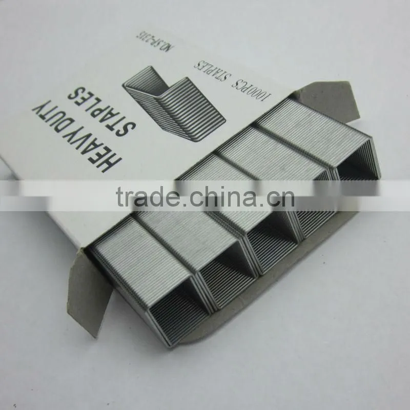 Office silver galvanized 23/15 heavy duty staples