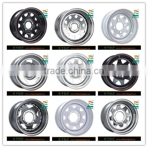ETDZTR-42 13x4.5 ET-9mm +3mm Suv Trailer Steel Wheel