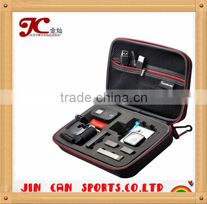 waterproof outdoor multifunction wearable eva camera case