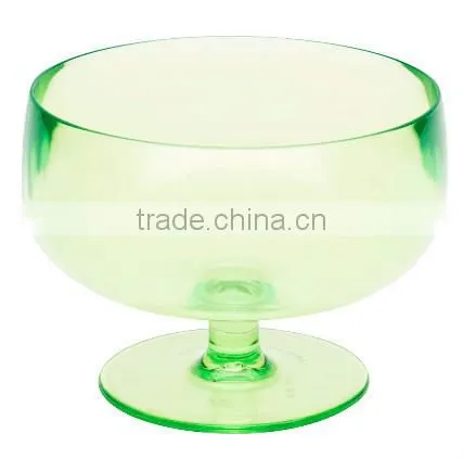 2015 custom Dessert Bowl,green plastic ice cream Dessert Bowl,custom gerrn Dessert plastic ice cream Dessert Bowl