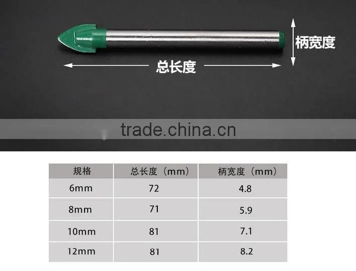 Berrylion High Carbon Steel Triangle Drill 6-12mm Triangle Drills