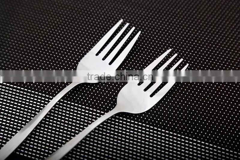 Exquisite Stainless Steel Dessert Fork Kitchen Snacks Cake Fruit Salad Tool
