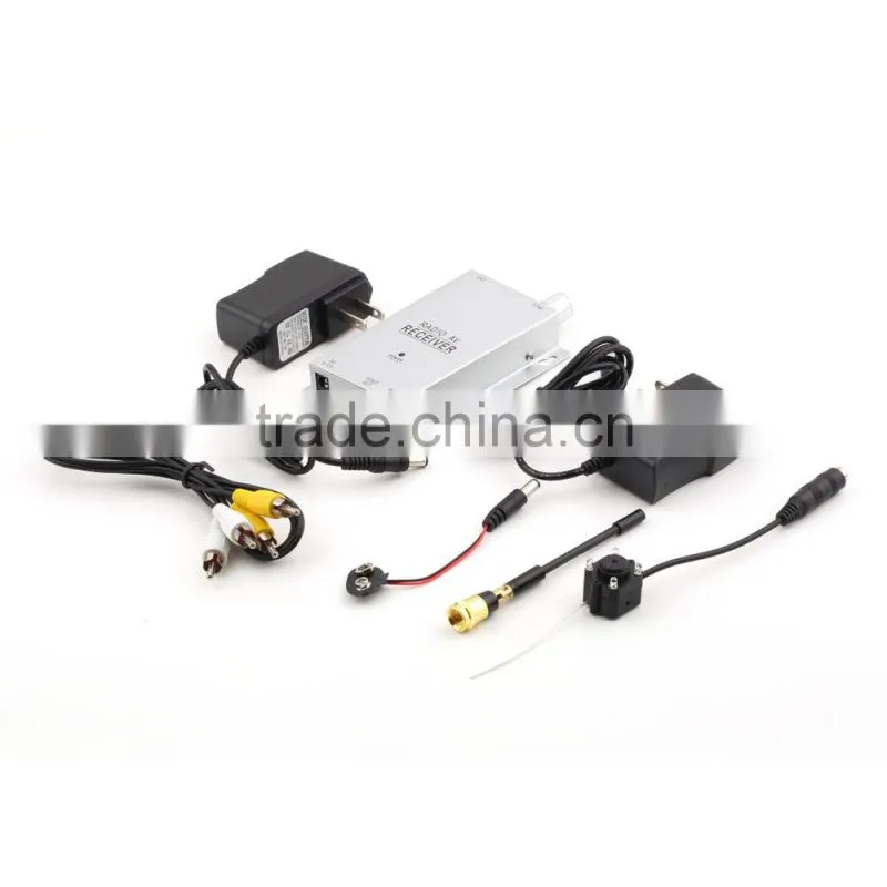 Hidden Pinhole Mini Wireless Receiver Nanny CCTV Camera Security Video Surveillance Wireless Camera
