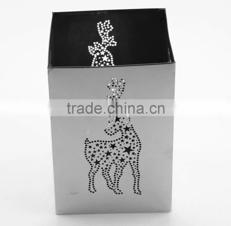 42120 stainless steel candle holder / candle cover