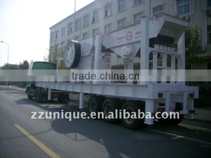 2013 Hot Selling Mobile Brick Crusher