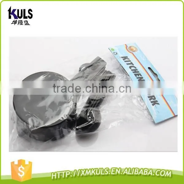 Whole sale black 10 pcs Plastic measuring spoon scoop set