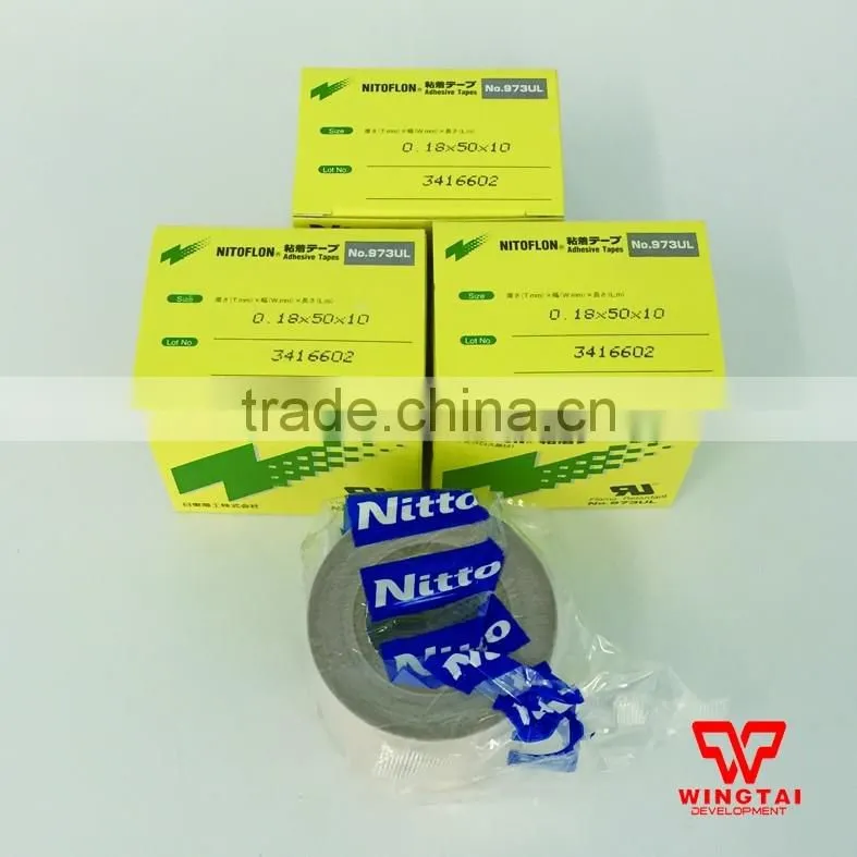 973UL T0.18mm*W50mm*L10m Nitto Nitoflon Tape