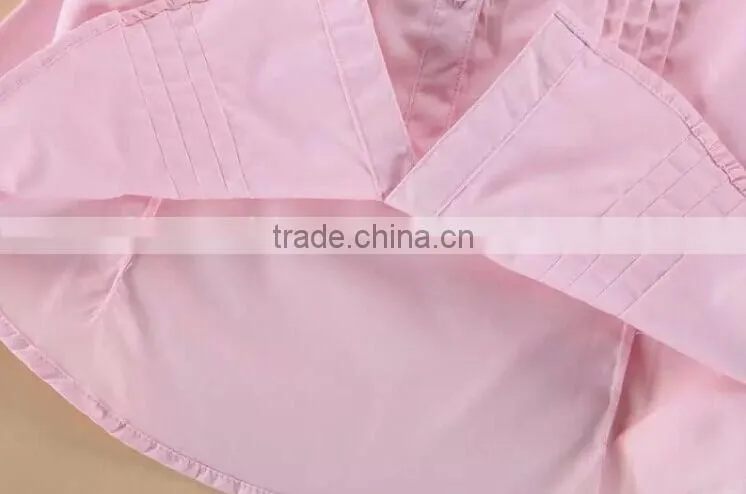 Girl's School Uniform Shirt Short Sleeve International School Uniform Summer School Uniform