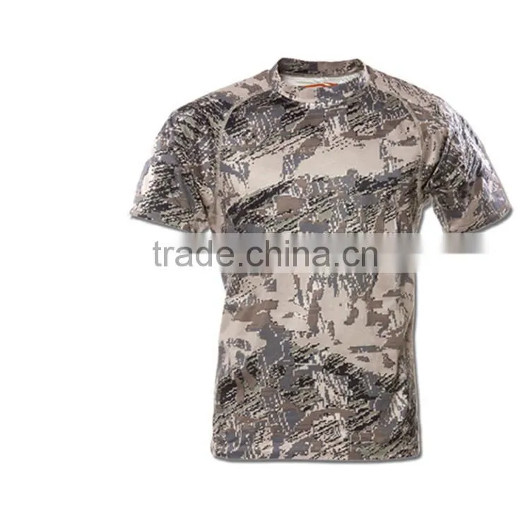 Hot sale military t shirts/camouflage t shirt,cheap wholesale camo t shirts