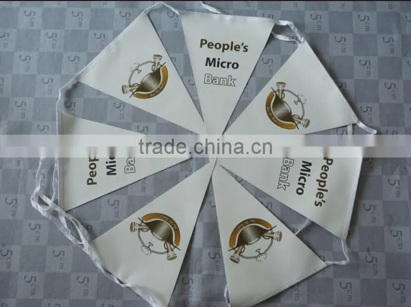 outdoor bunting flags