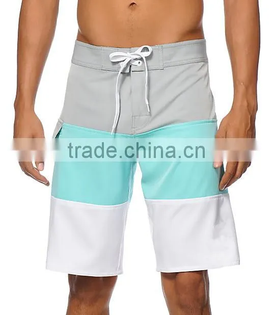 2016 fashion design male regular contrast color nylon shorts best selling shorts