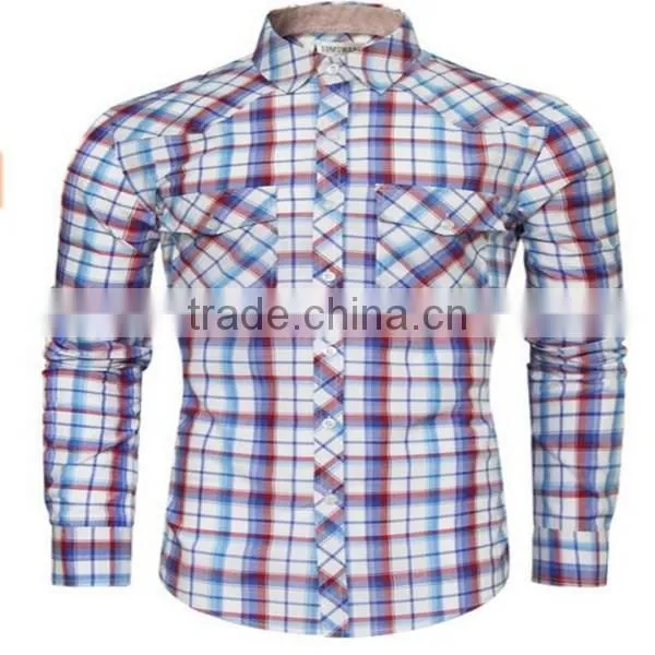 2016 new wholesale 2ply 100% cotton custom mens casual dress shirts