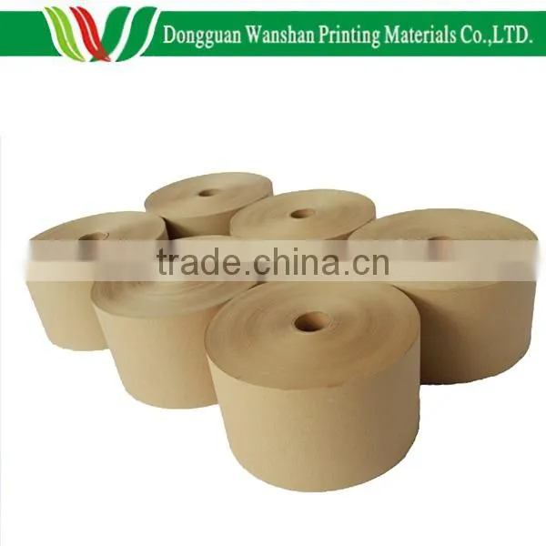 White/brown crepe paper streamer, 95 gsm kraft paper, 300 meters per craft paper roll