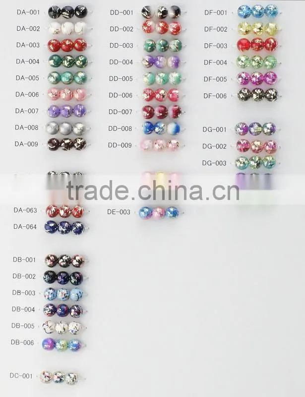 Various types of colorful imitation pearl for imitation pearl bracelet