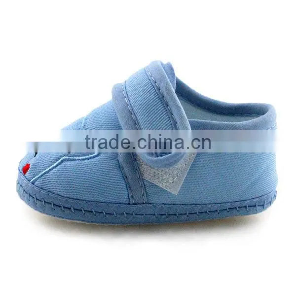 lovely smile face bear summer baby shoes for boy