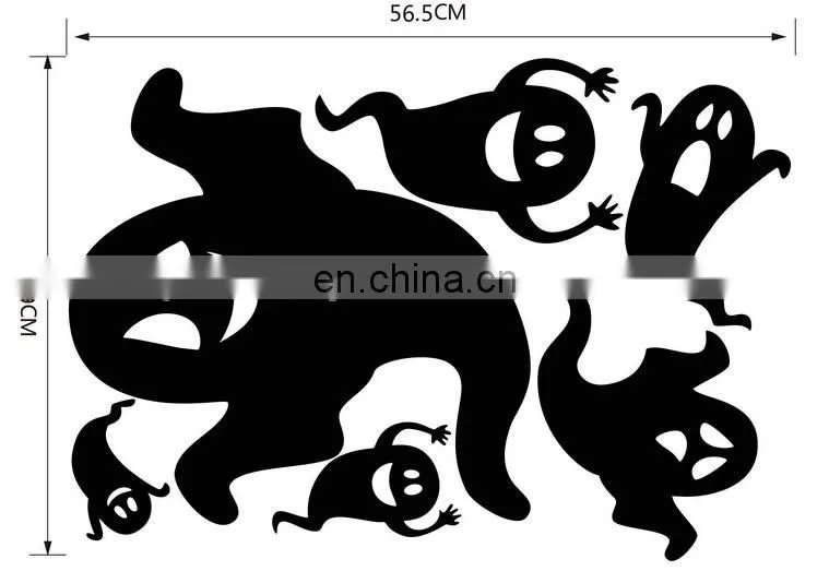 Halloween Theme Ghosts Window/Wall Sticker Halloween Decoration Home Decoration