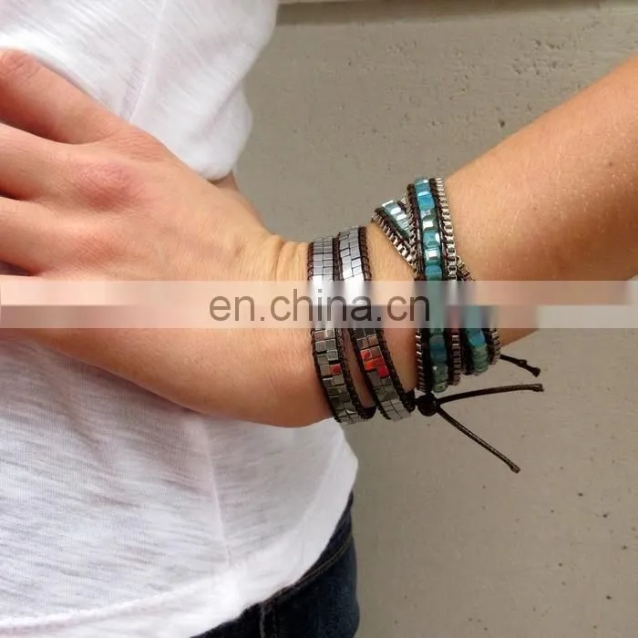 Hand-made Nepal style bracelet Geneva friendship bracelet