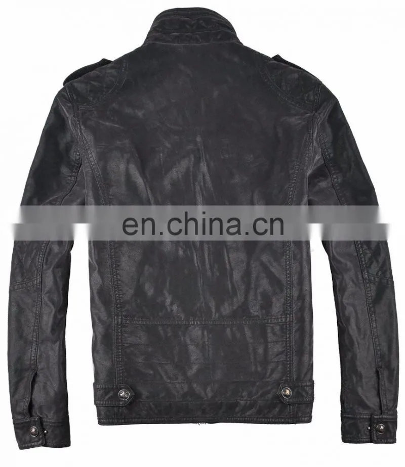 Classic Wearable Handsome Mens Pakistan Leather Jacket