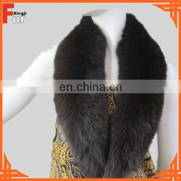 HOT SELLING 100% real fur dyed Fox Fur Collar