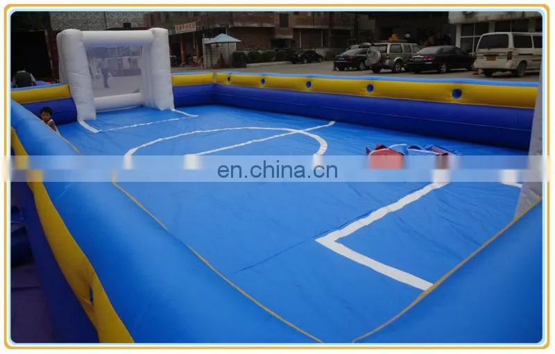 Infaltable soccer football field for soccer bubble on sale