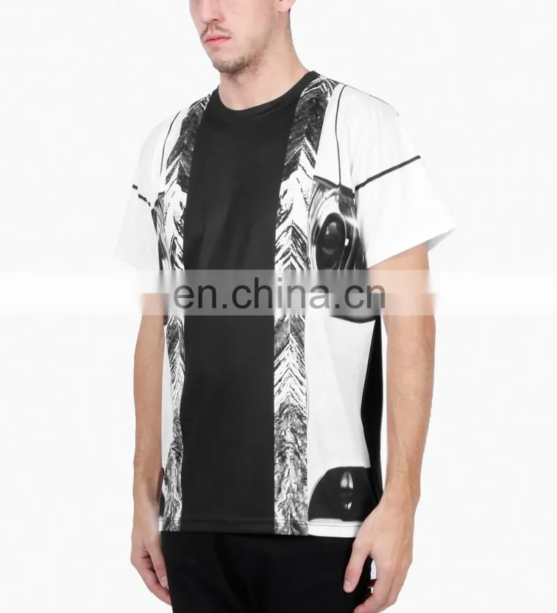mens sublimation printing t-shirts short sleeve dri fit t shirts dri fit sports t shirt