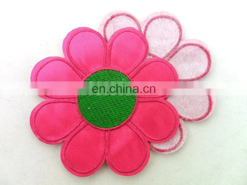 custom stock cartoon iron on embroidery patch applique