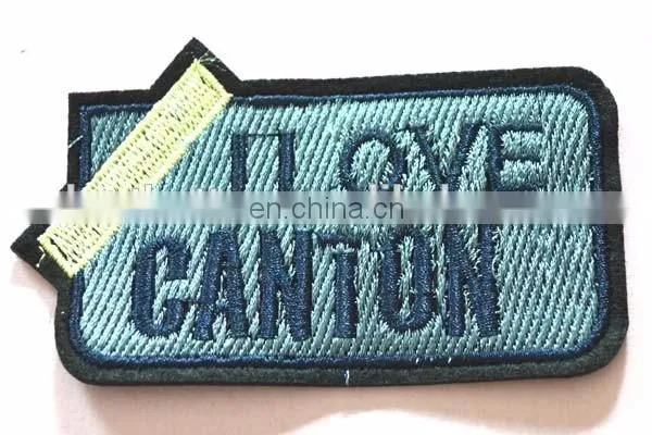 Custom Felt Fabric Ground Embroidery Patch