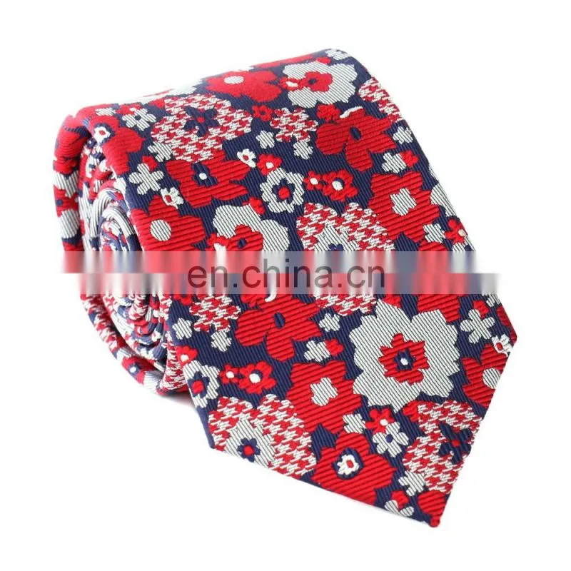Simple custom novelty silk neckties for men