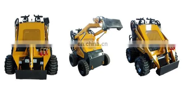 CE Approved petrol engine HY380 track skid steer small loader price