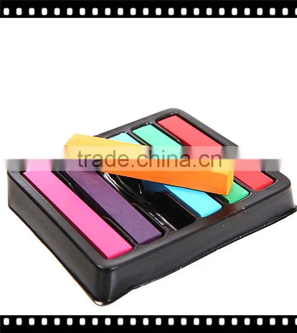 Long last bright colored chalk powder